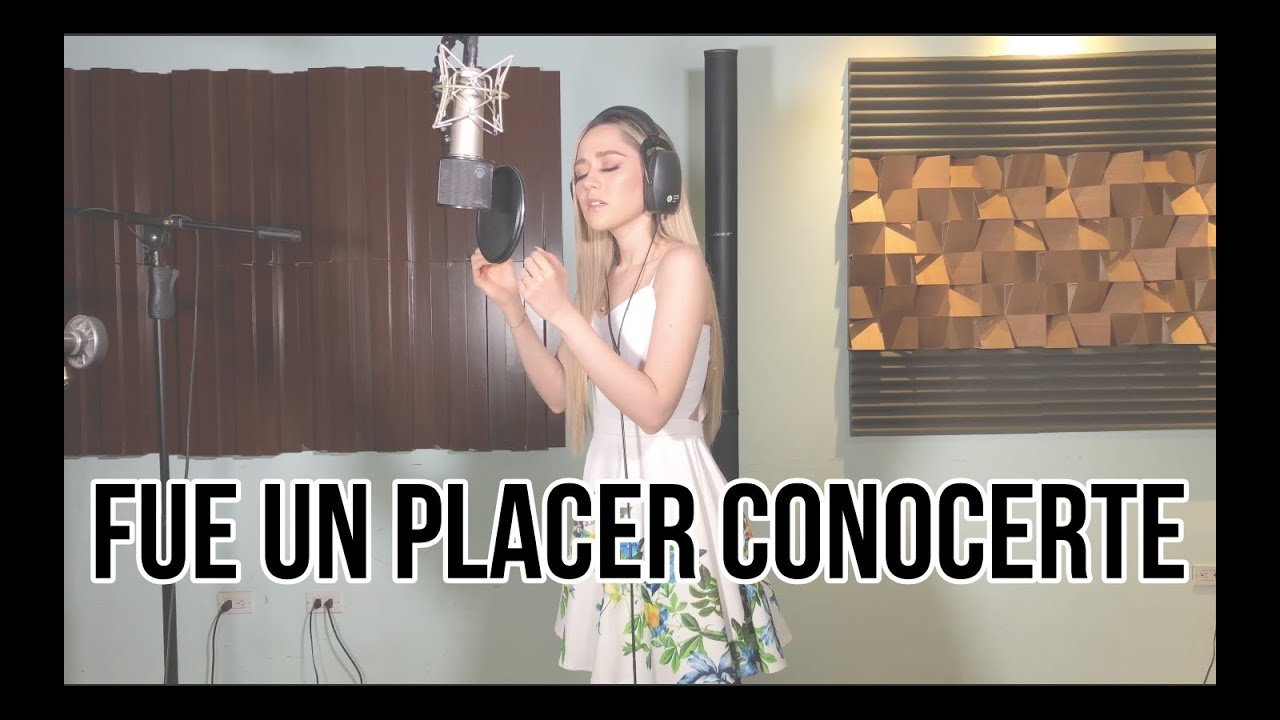 Fue Un Placer Conocerte - Juan Gabriel (Carolina Ross cover)