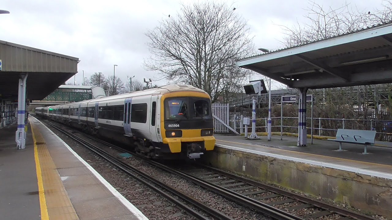 Elmers End Railway Station and London Trams - Friday 23rd January 2026