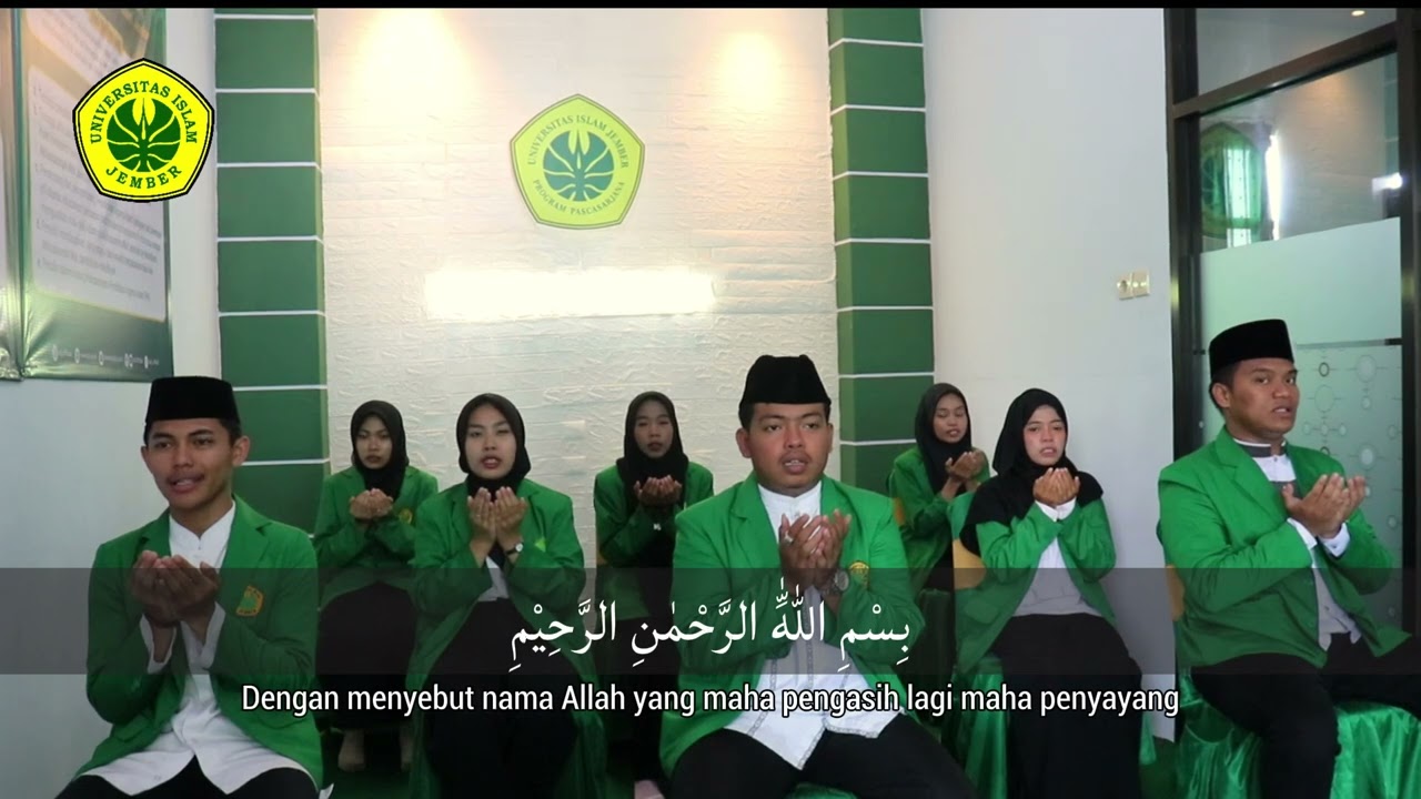 Doa Akhir Perkuliahan Universitas Islam Jember