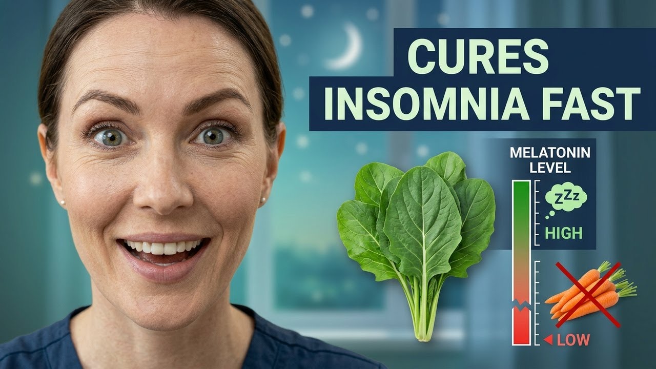 Fall Asleep In 2 Minutes. This One Vegetable Has More Melatonin Than Carrots. Kills Insomnia Fast.