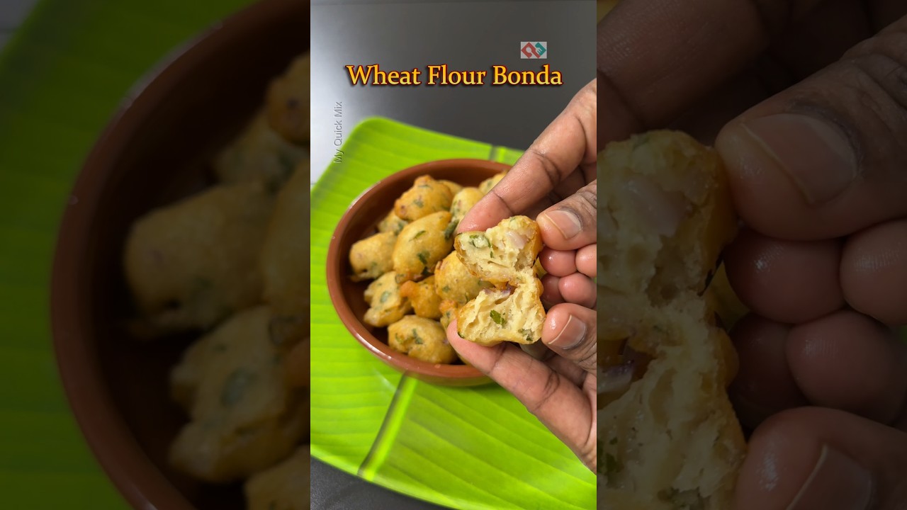 கோதுமை போண்டா|Godhumai bonda recipe in tamil/evening snacks recipe|Wheat flour bonda recipe intamil|