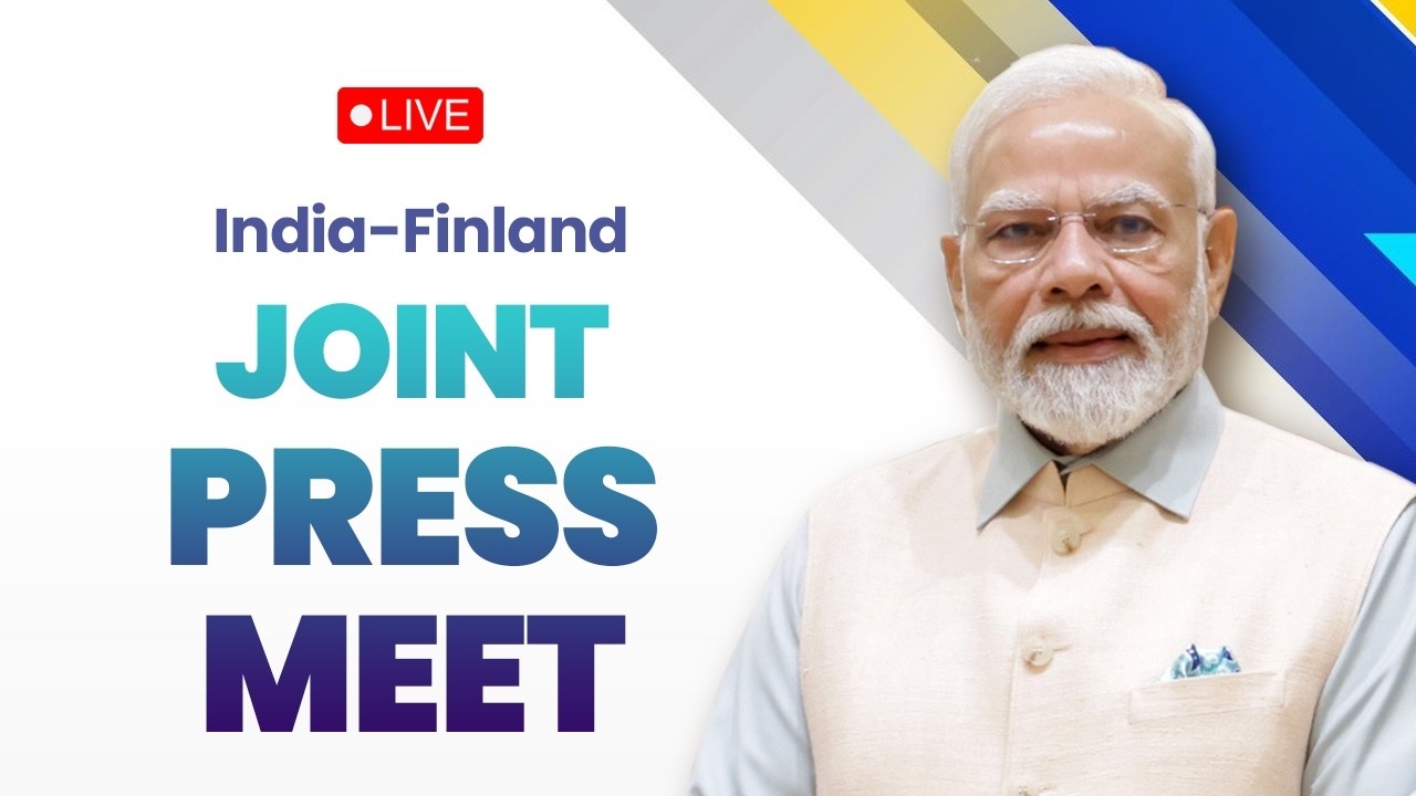 PM Modi, President Alexander Stubb of Finland attend joint press meet at Hyderabad House, New Delhi