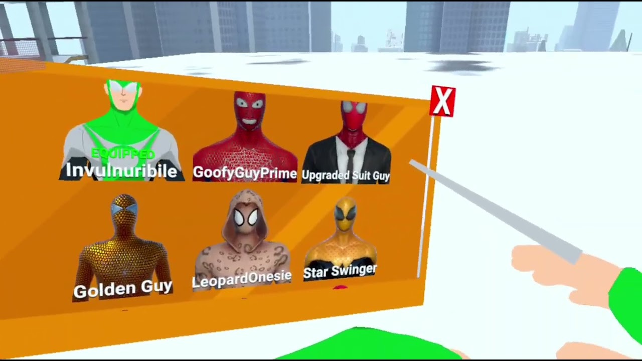YOUR FRIENDLY NEIGHBORHOOD SPIDERMAN  VR META QUEST  3S. LJ, AGE 7 