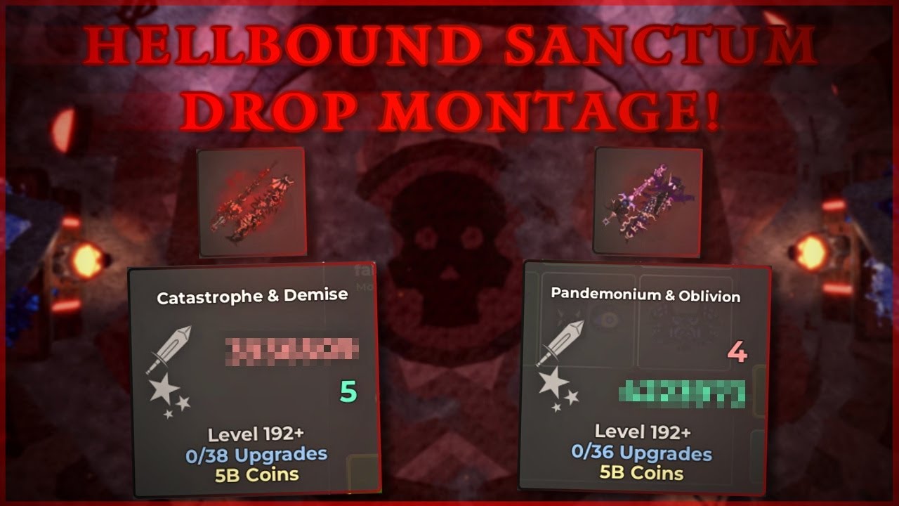 ROBLOX Fabled Legacy // *NEW* Dungeon Hellbound Sanctum Best Drops & Pots! // Level 216-224