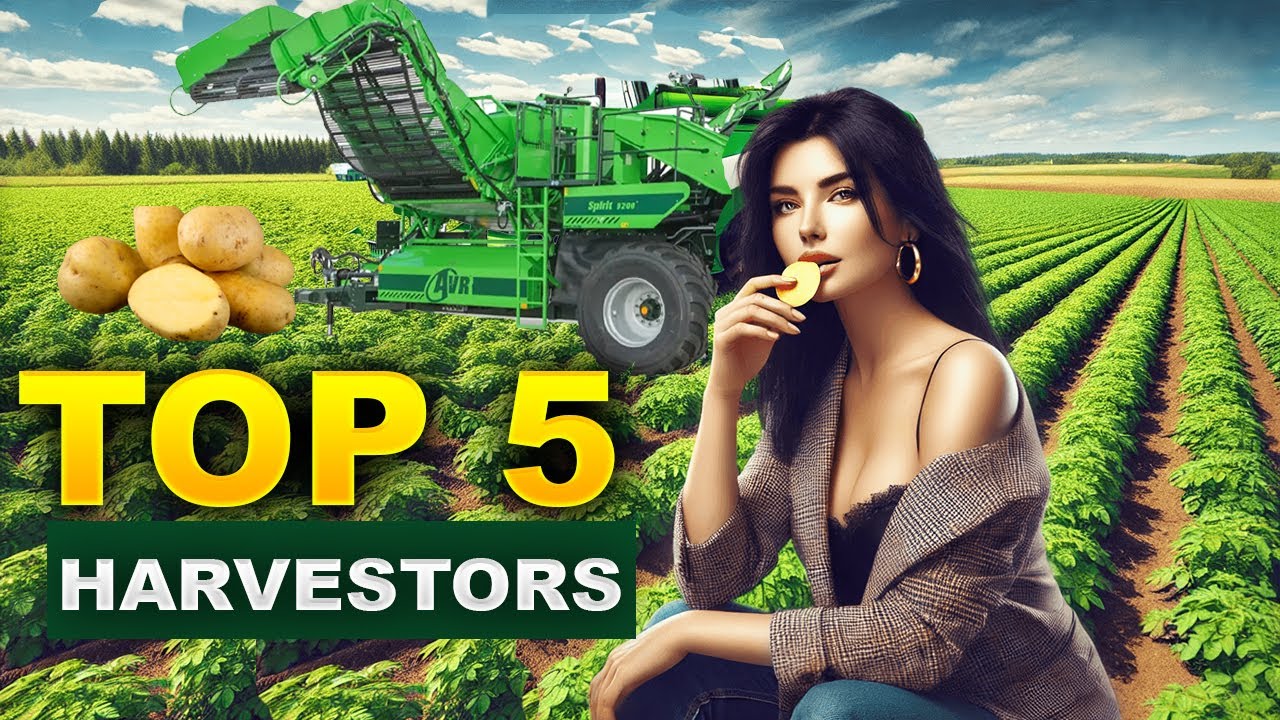 Top 5 Potato Harvesting Machines | Grimme Technica 200 | Spirit 9200i | Oxbo AR-4BX