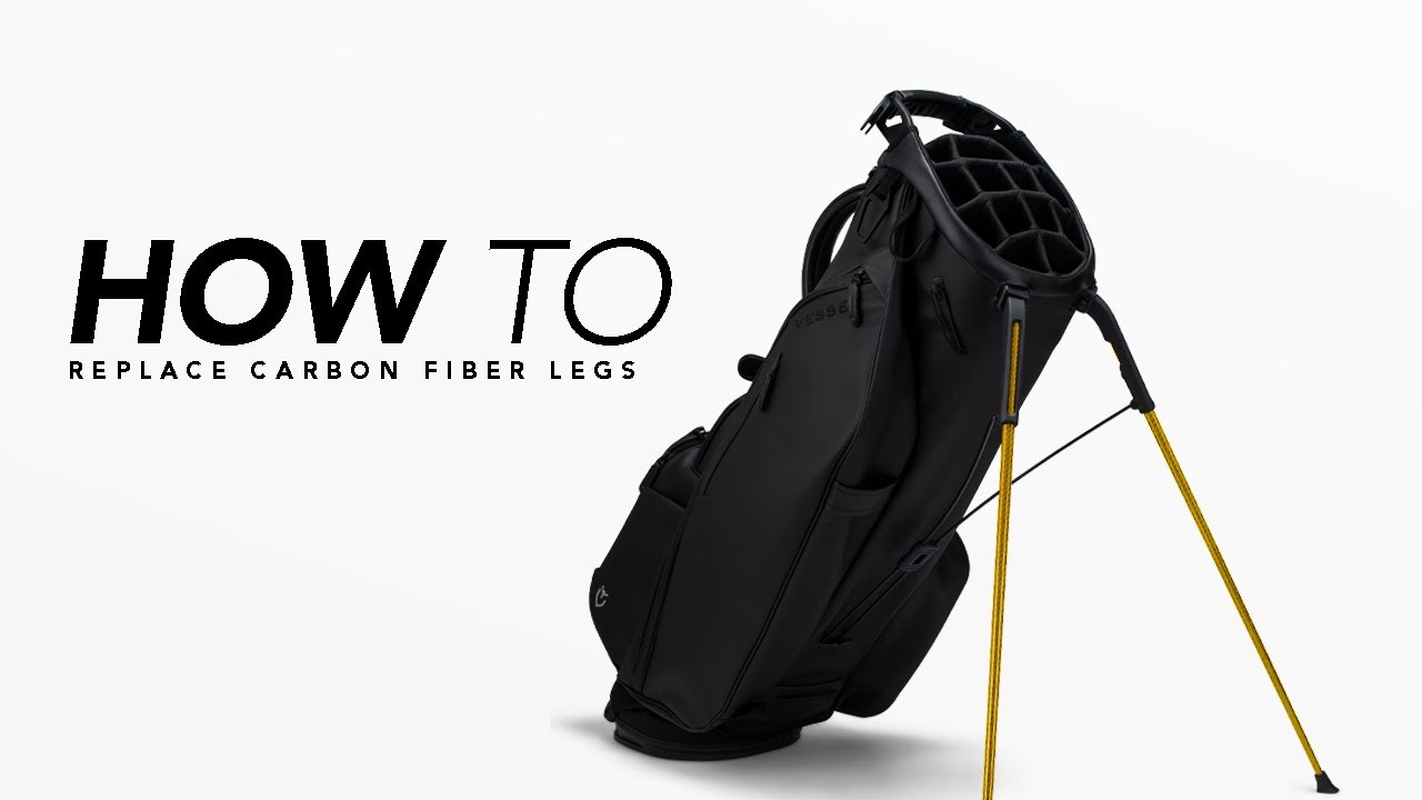 How To: Replace Carbon Fiber Legs on a VESSEL Golf Bag