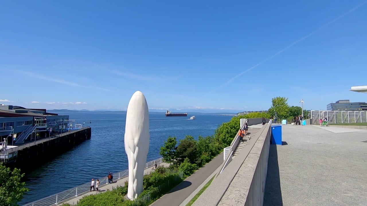 Walking Through Seattle Art Museum Olympic Sculpture Park