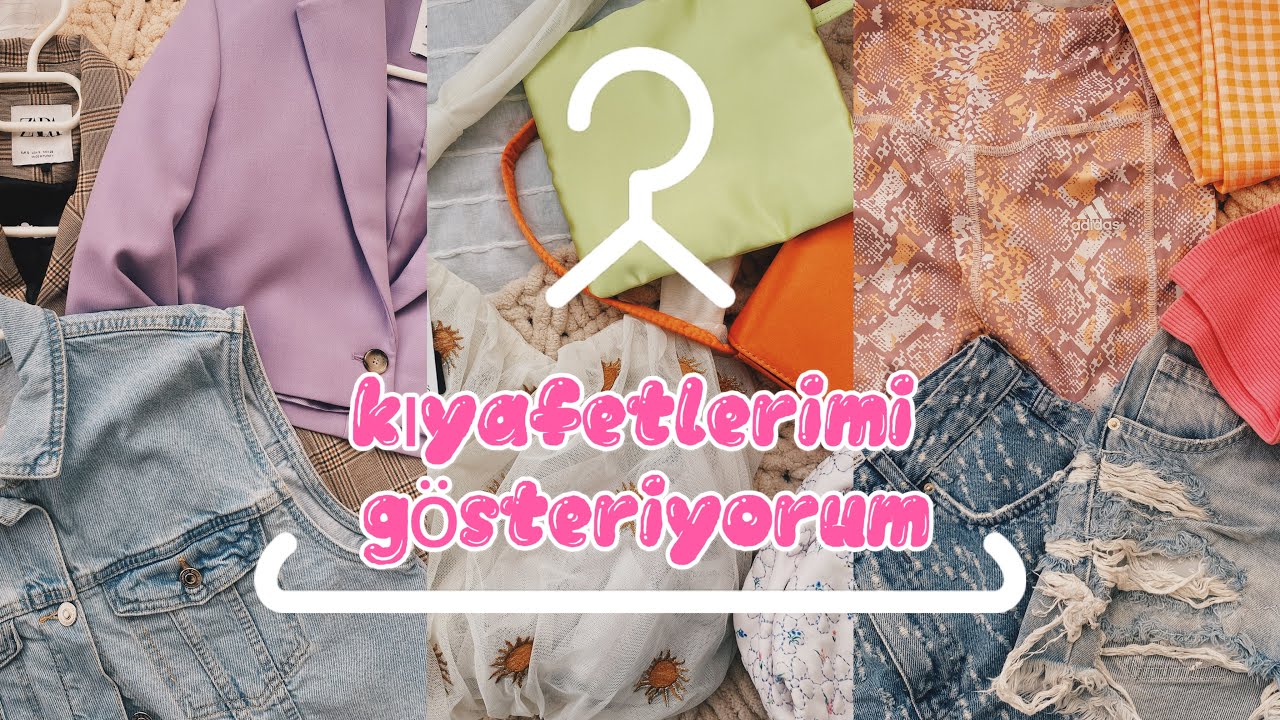bütün kıyafetlerimi gösteriyorum 👗👛 || gardrop düzenleme ve ayıklama 🧺 || birsürü kıyafet denedim 🥵
