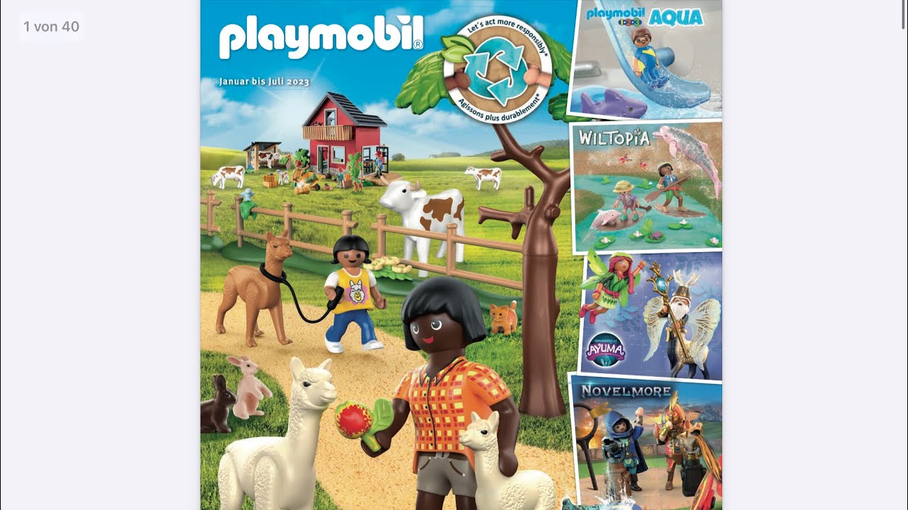 Der neue Playmobil Katalog 2023,alle Neuheiten und mega Überraschungen