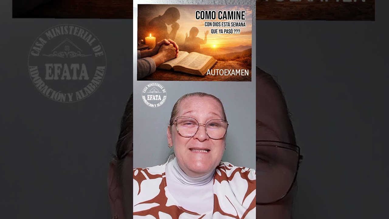 Reflexión- Como camine con Dios, está semana que ya pasó...#parati #cmaae #reflexion 