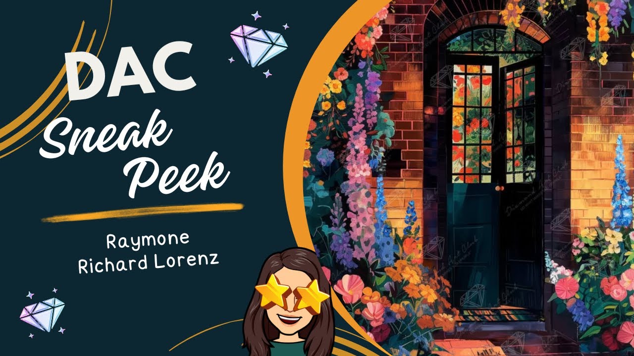 Diamond Art Club Sneak Peek! Hidden Garden by Auclair Studio 💎 diamond painting 💎