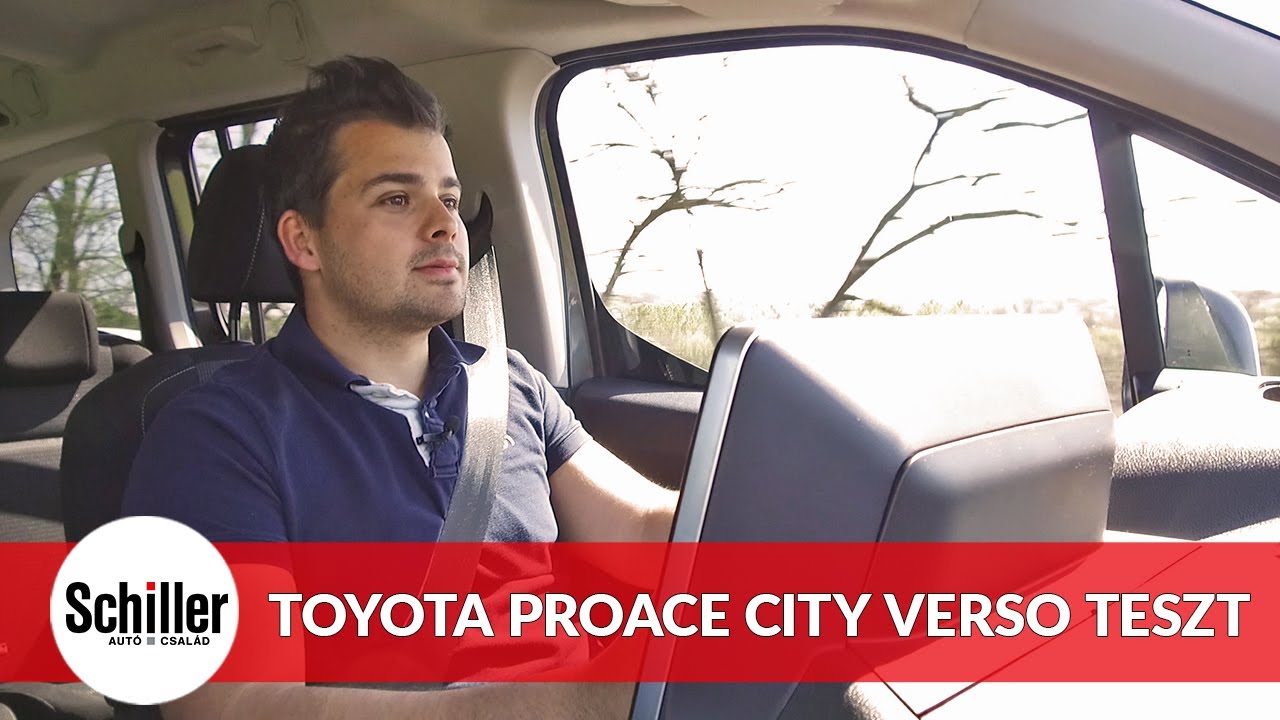 Nagycsaládosokra szabva I Toyota Proace City Verso I Schiller TV I Tesztközelben #79