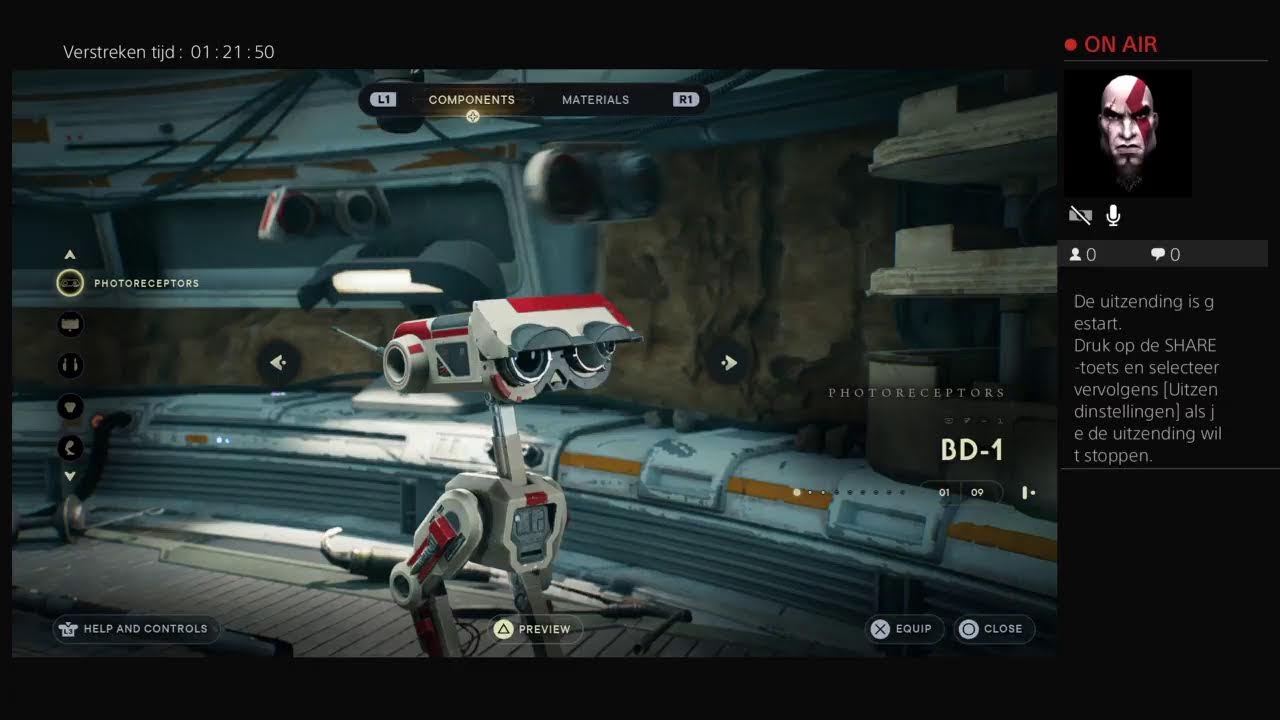 Live PS4-uitzending van Gamen-met-Rea Star Wars Survivor #9