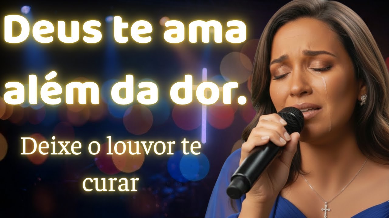DEUS te ama além da dor – Inspirado Aline Barros – Música Gospel – Louvor Gospel