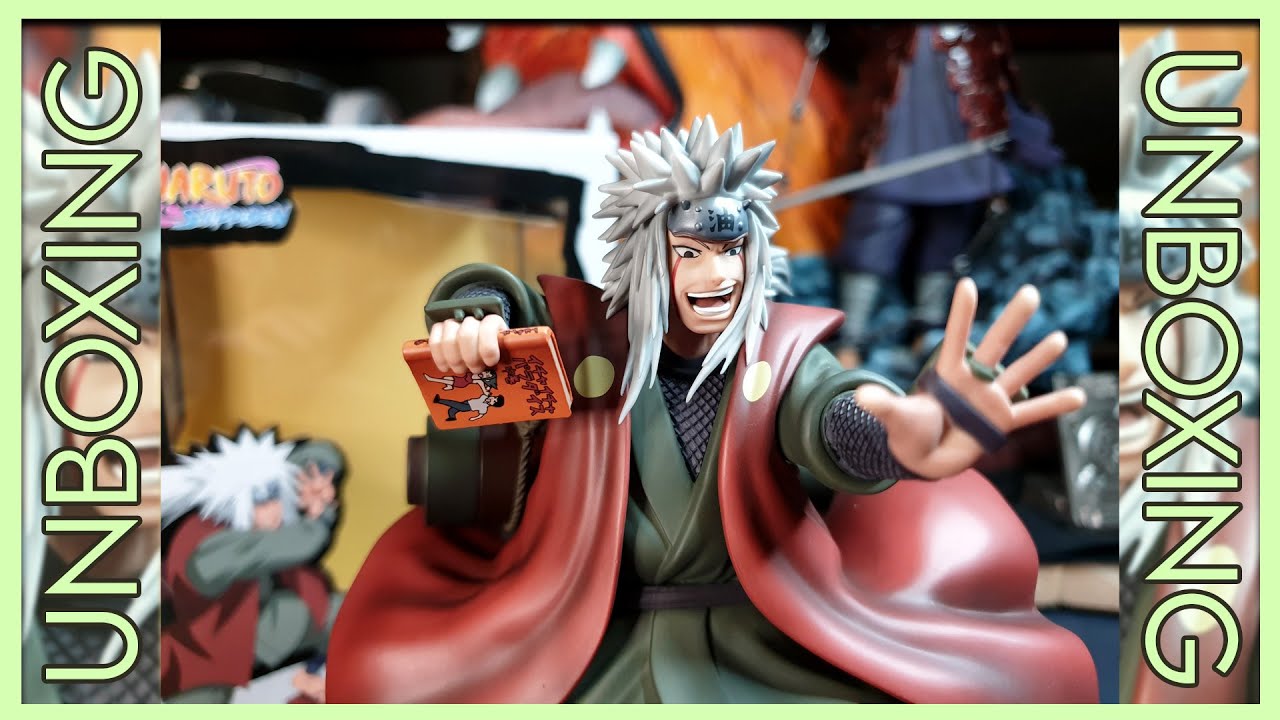 UNBOXING FIGURINE  #62 TSUME - JIRAYA - XTRA - NARUTO SHIPPUDEN