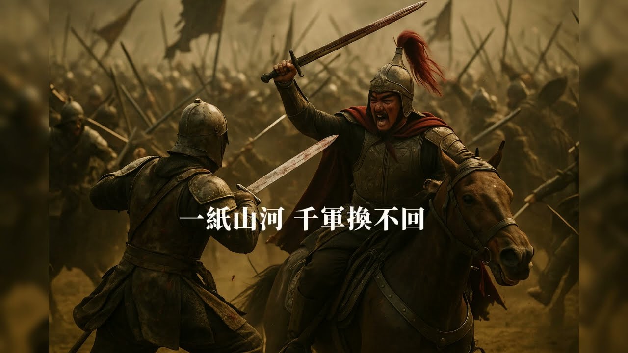 《亂世殘歌》 千軍萬馬的孤影長歌，血染征袍不言悔（史詩古風BGM版）- 熱血悲壯古風戰歌