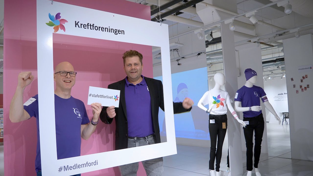 Cancer Society Pop-up store - Sartor Storsenter, Norway  | Kreftforeningen