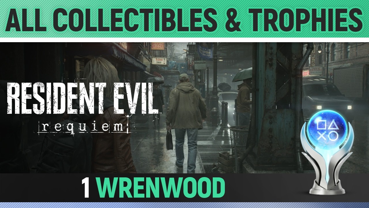 Resident Evil Requiem - Wrenwood - All Trophies & Collectibles 🏆 All Files, Safes, Containers...