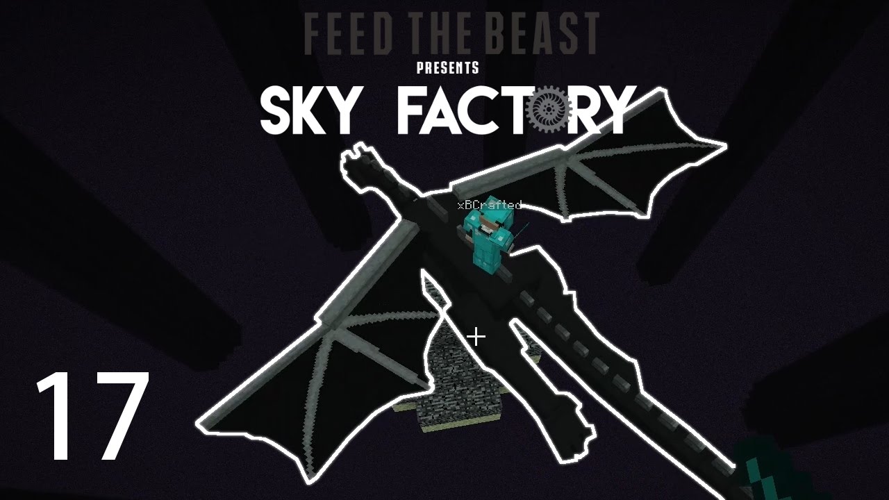 Sky Factory 3 w/ xB - VOID DRAGON [E17] (Minecraft Modded Sky Block)