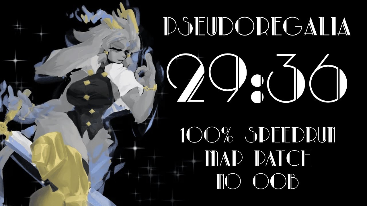 [Pseudoregalia] 100% (No OOB, Map Patch) - 29:36 (WR)