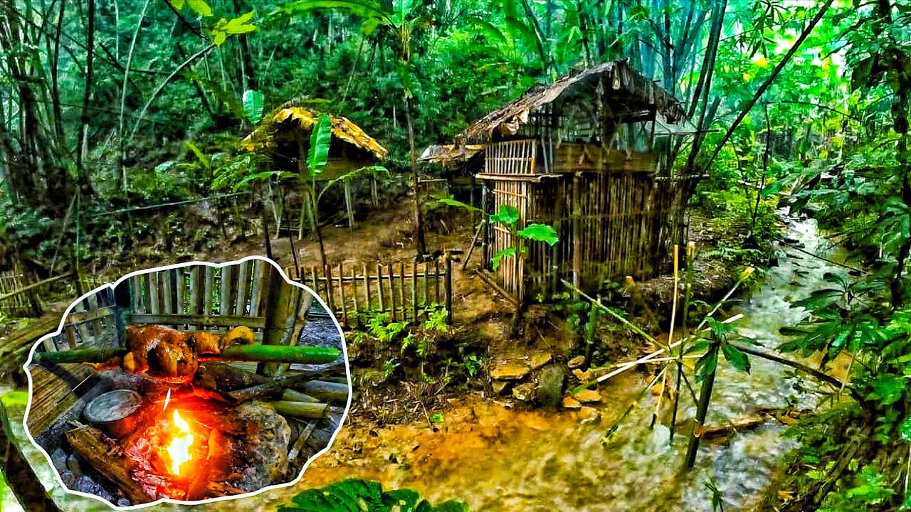 เข้าป่าไป3คนทำอาหาร3เมนู น้องพันทำไก่ตุ๋น พี่พงษ์ทำไก่อบซอส ไอซ์ทำไก่ย่างพลังงานน้ำ[ #ไอซ์เดินป่า ]