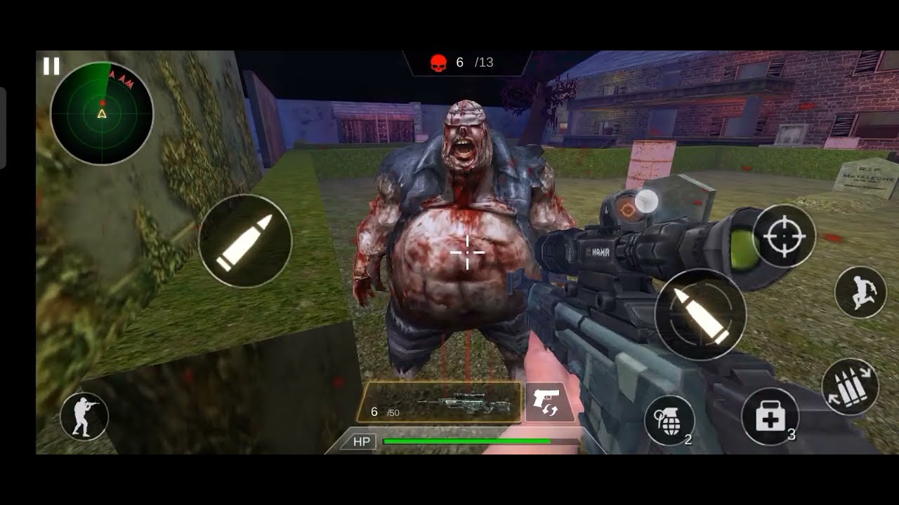 GUN STRIKE .How ?? one man army kill the zombie? and save the place. #fighting #zombie #Gunstrike 