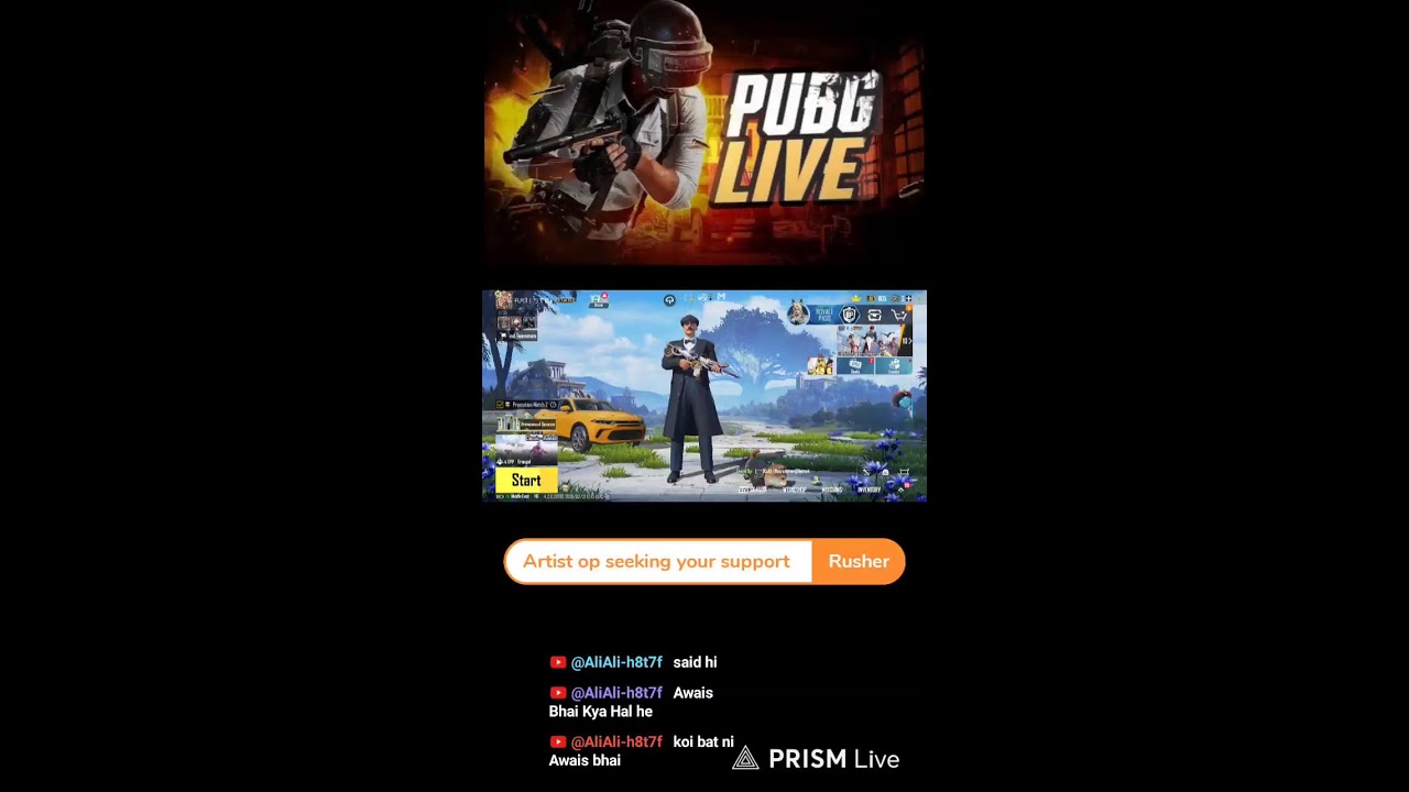 Live streaming of ARTIST OP