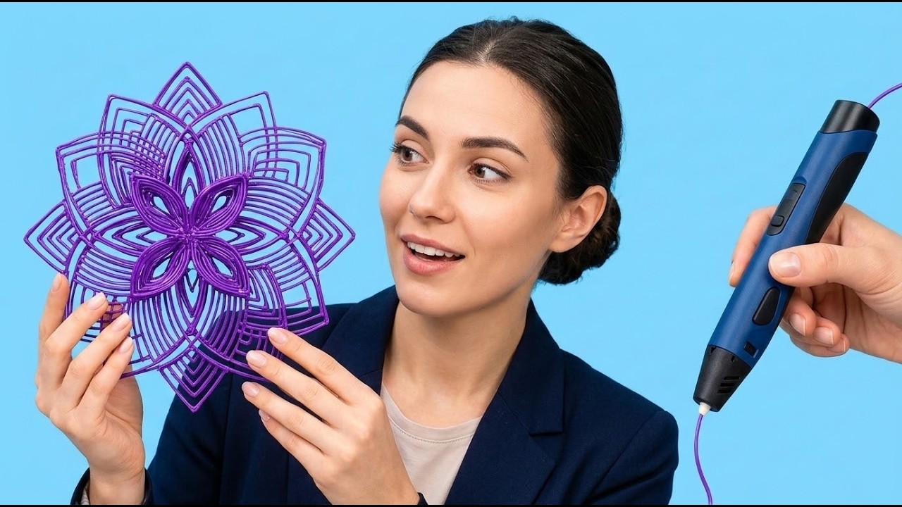 CRÉATIONS MALIGNES AVEC STYLO 3D || Trucs et Astuces Maison par 123 GO!