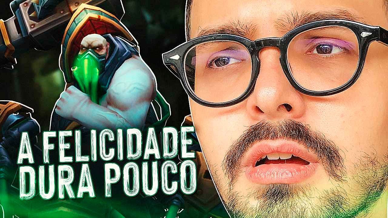 A FELICIDADE DO JOGADOR DE URGOT DURA POUCO