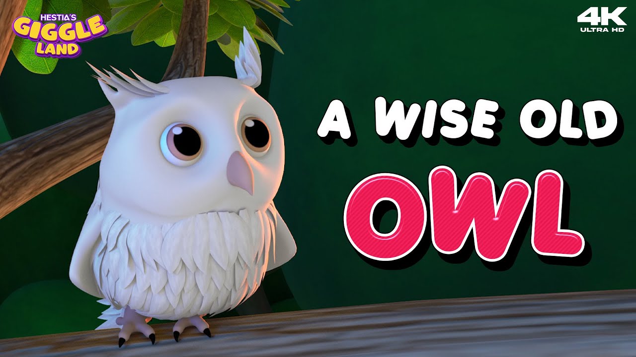 A Wise Old Owl I Popular & Best Nursery Rhymes & Kids Songs IChildren Rhymes IMoral Story in English
