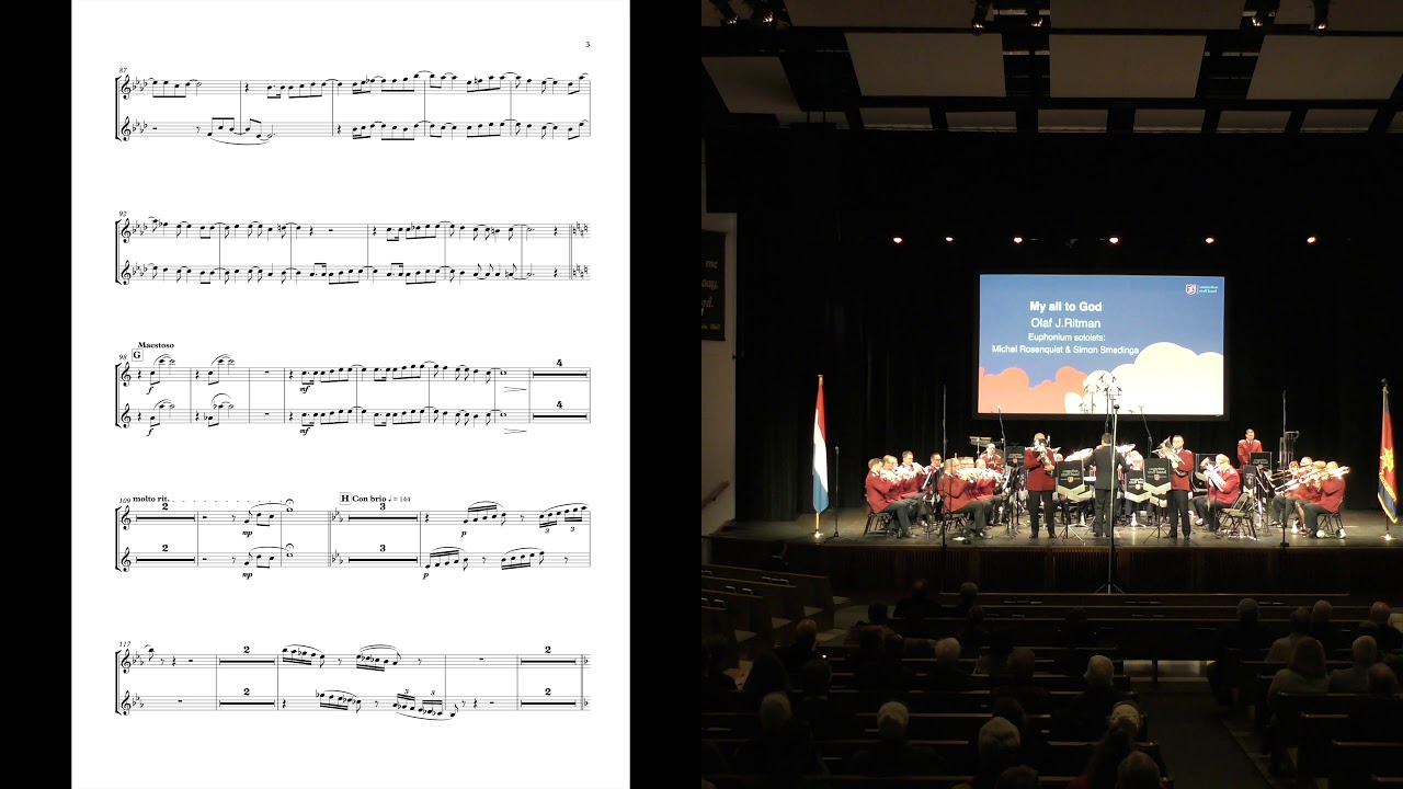 My all to God - Euphonium Duet