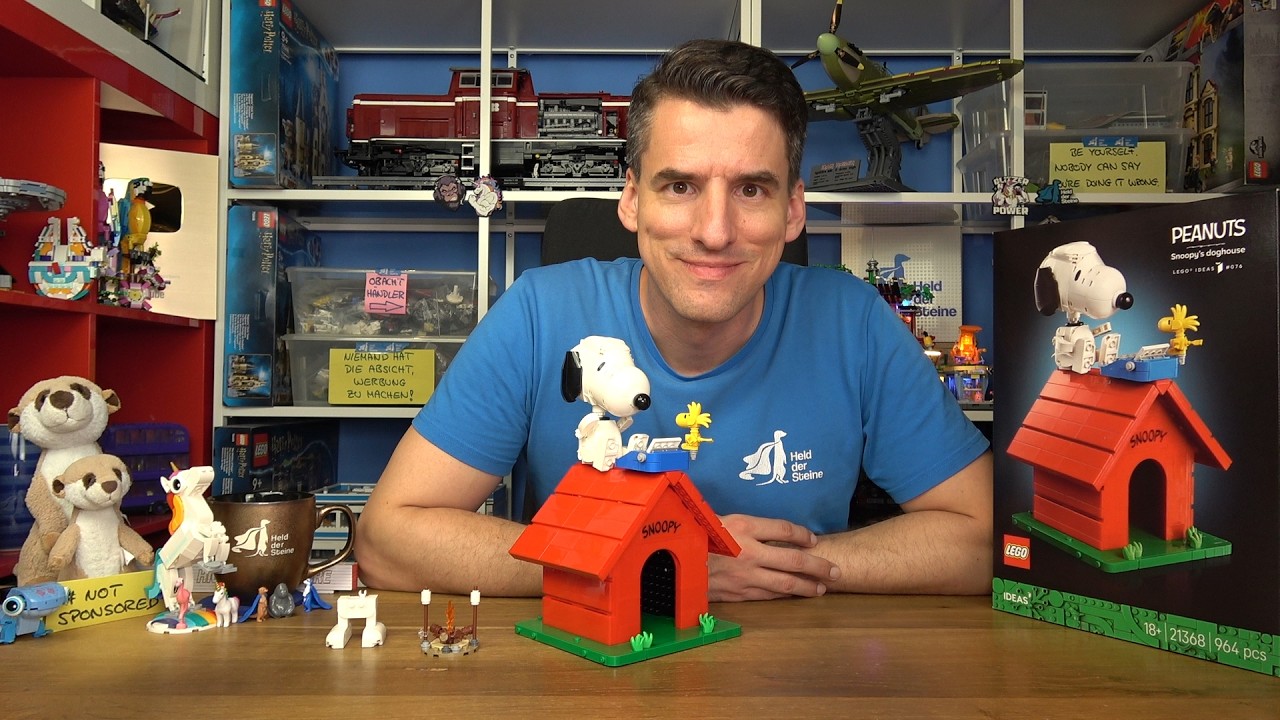 Das beste Set der D&auml;nen seit langer Zeit? LEGO&reg; Ideas 21368 Peanuts: Snoopys Hundeh&uuml;tte