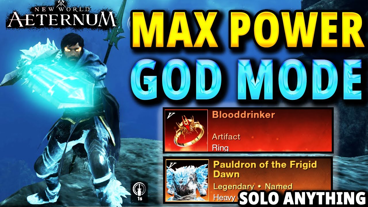 This SOLO BUILD Destroys EVERYTHING - New World Aeternum