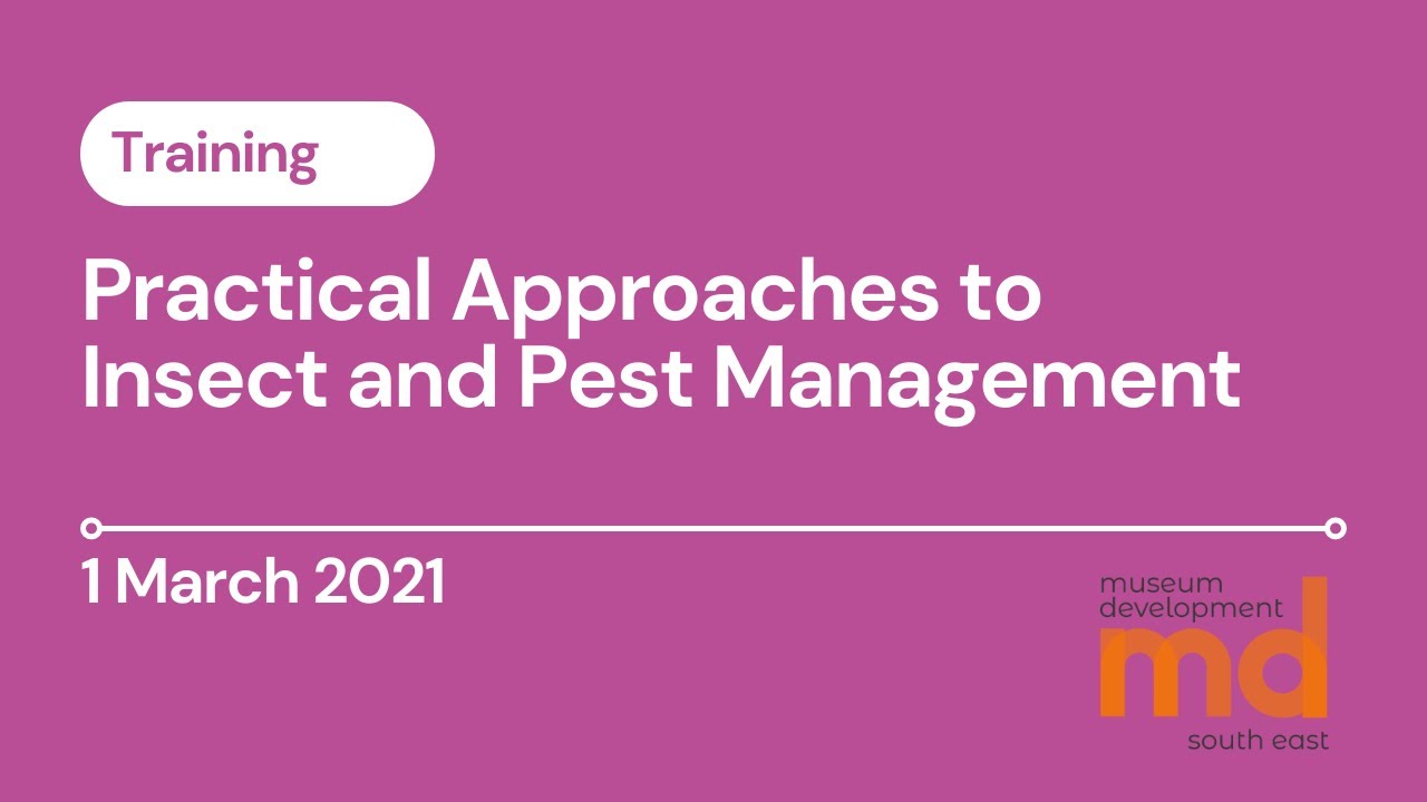 Practical Approaches to Insect and Pest Management - 1 March 2021
