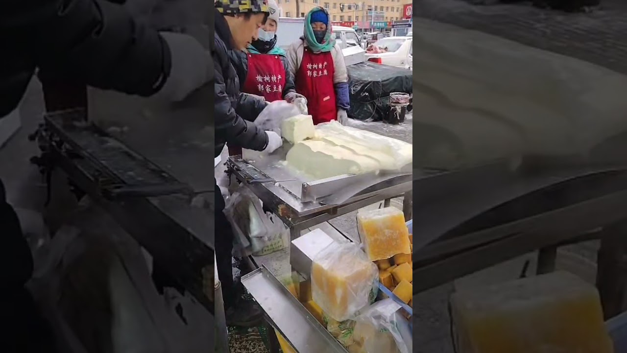 China’s 'Morning Cheese': Fresh Tofu from Local Markets | Chinese food