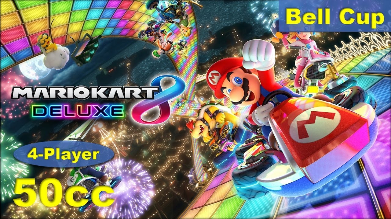 Mario Kart 8 Deluxe: Bell Cup (50cc) - 4 Player