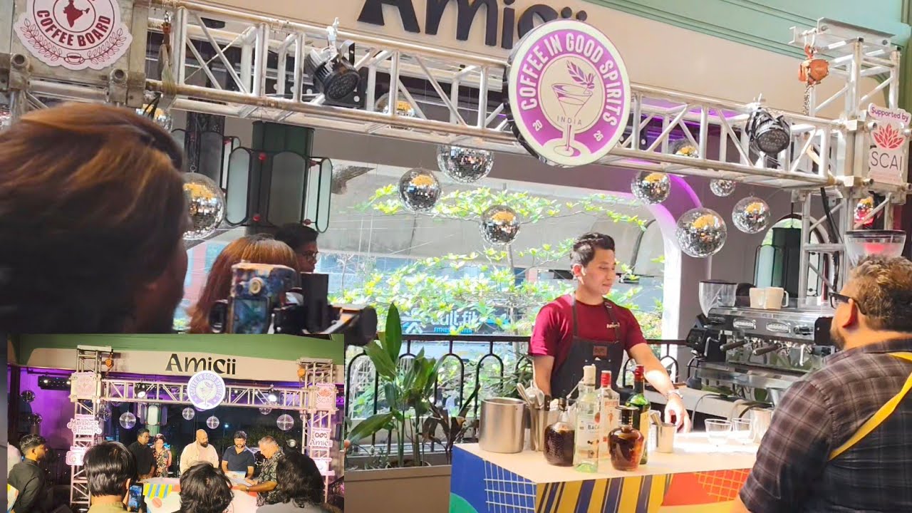 Coffee cocktail Competition in Amicii 