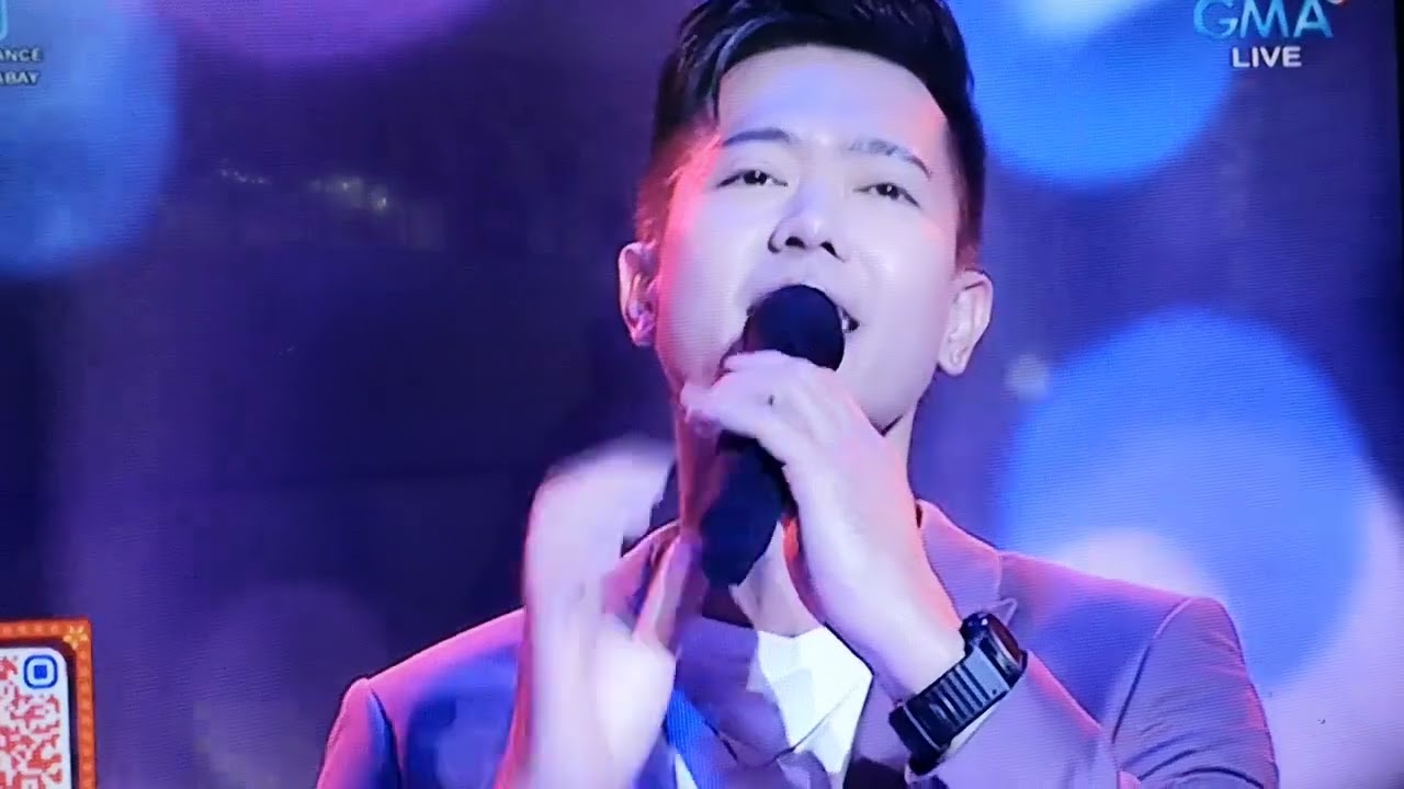 Ronnie liang Live Guesting in Tahanang Pinakamasaya Duet for Love  on Gma 7