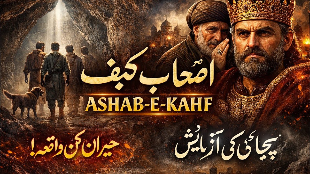 Aik azmaish)Ashab-e-Kahf Ka Waqia | Imaan Ki Sab Se Bari Qurbani | Islamic Motivational Story