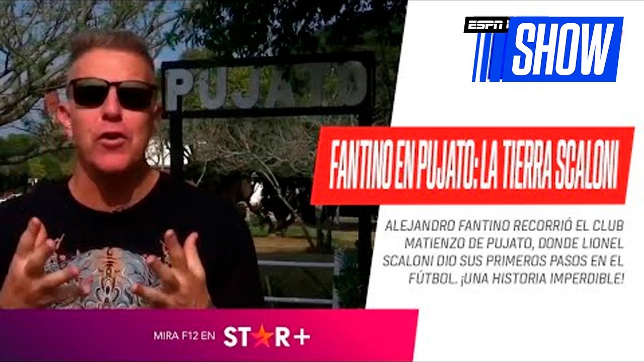 LA TIERRA DE SCALONI: Fantino recorrió el club Matienzo de Pujato, donde se formó el Leónidas