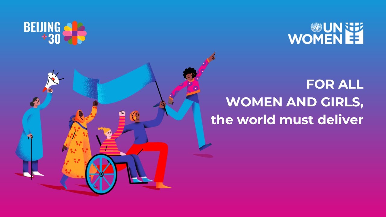 FOR ALL WOMEN AND GIRLS, the world must deliver