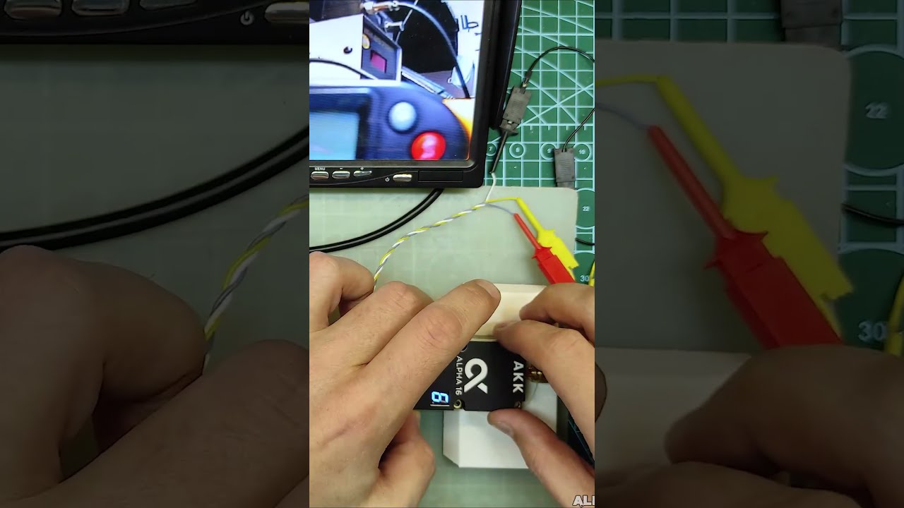 VTX AKK Alpha 16 Ватт МОЩЬ! #fpv #drone #дронсвоимируками