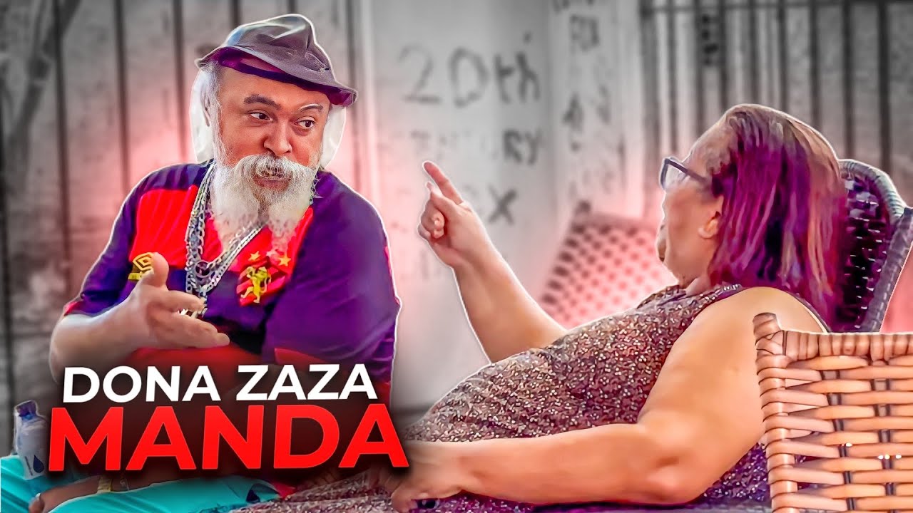 QUANDO LUIZ DO SOM CHEGOU EM CASA ENCONTROU DONA ZAZA ESPERANDO | LUIZ DO SOM