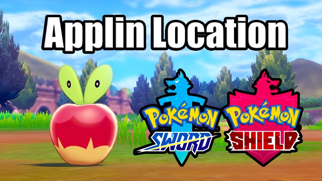 POKEMON SWORD AND SHIELD - Where to find Applin (Wild Applin Location)