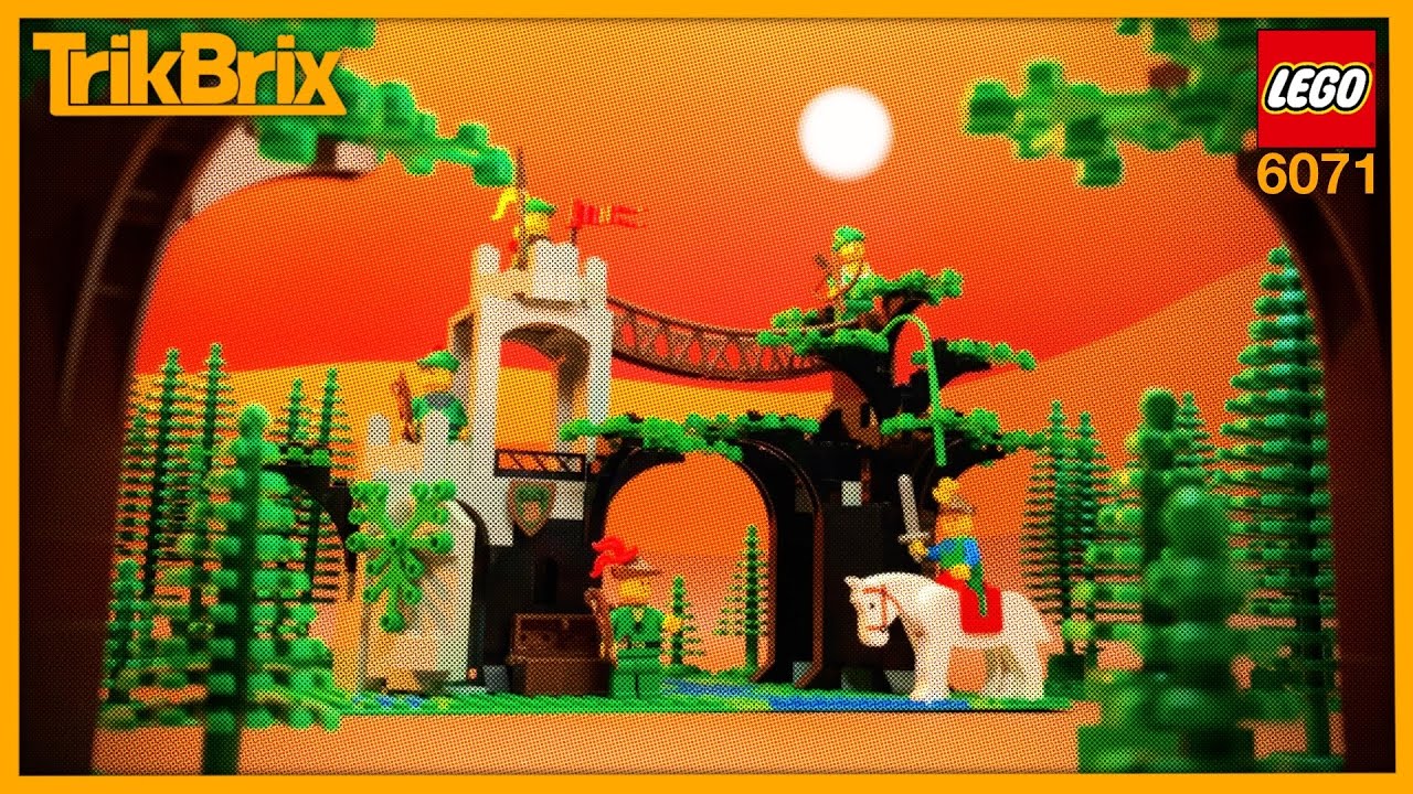 Forestmen’s Crossing ~ A Fitting Finale ~ Vintage Set Showcase | LEGO 6071