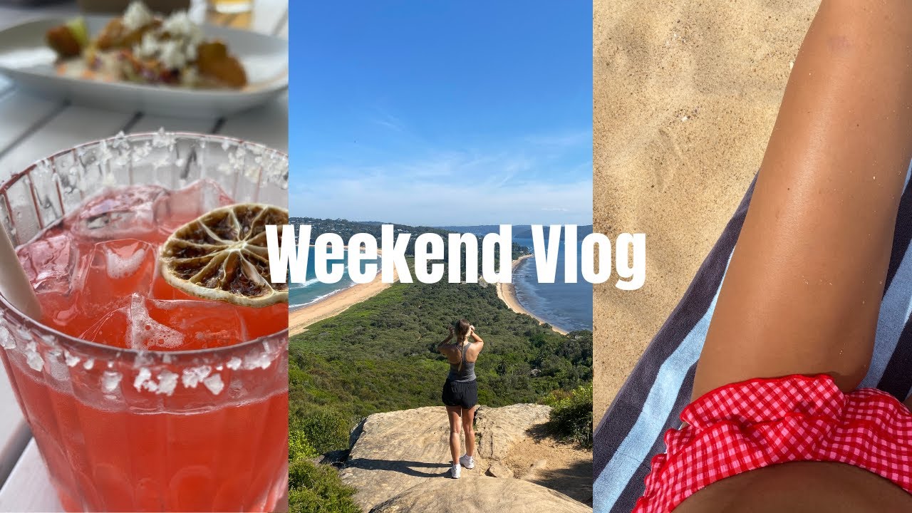 vlog | Palm beach, morning routine, Newcastle, sushi & more!