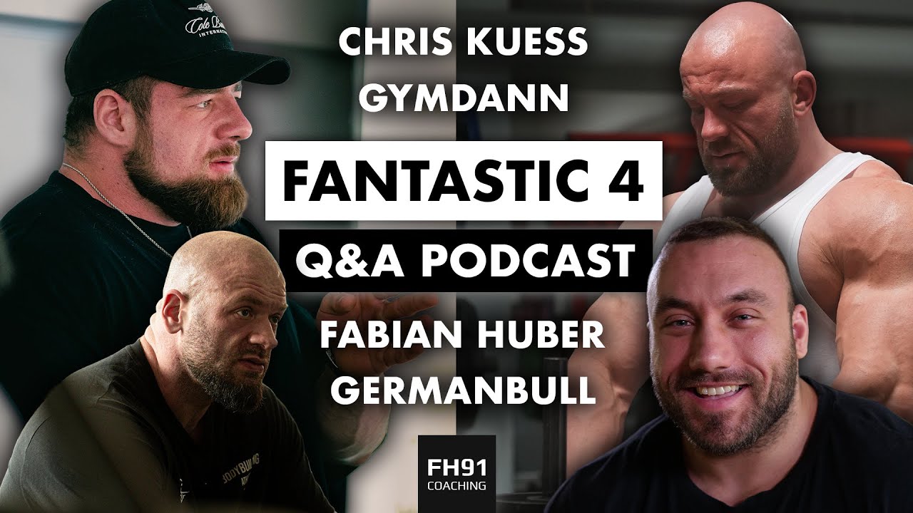 Der m&auml;chtigste Mehrwert Podcast in Bodybuilding 🇩🇪 Q&A Danny, Chris & Philipp 🦾