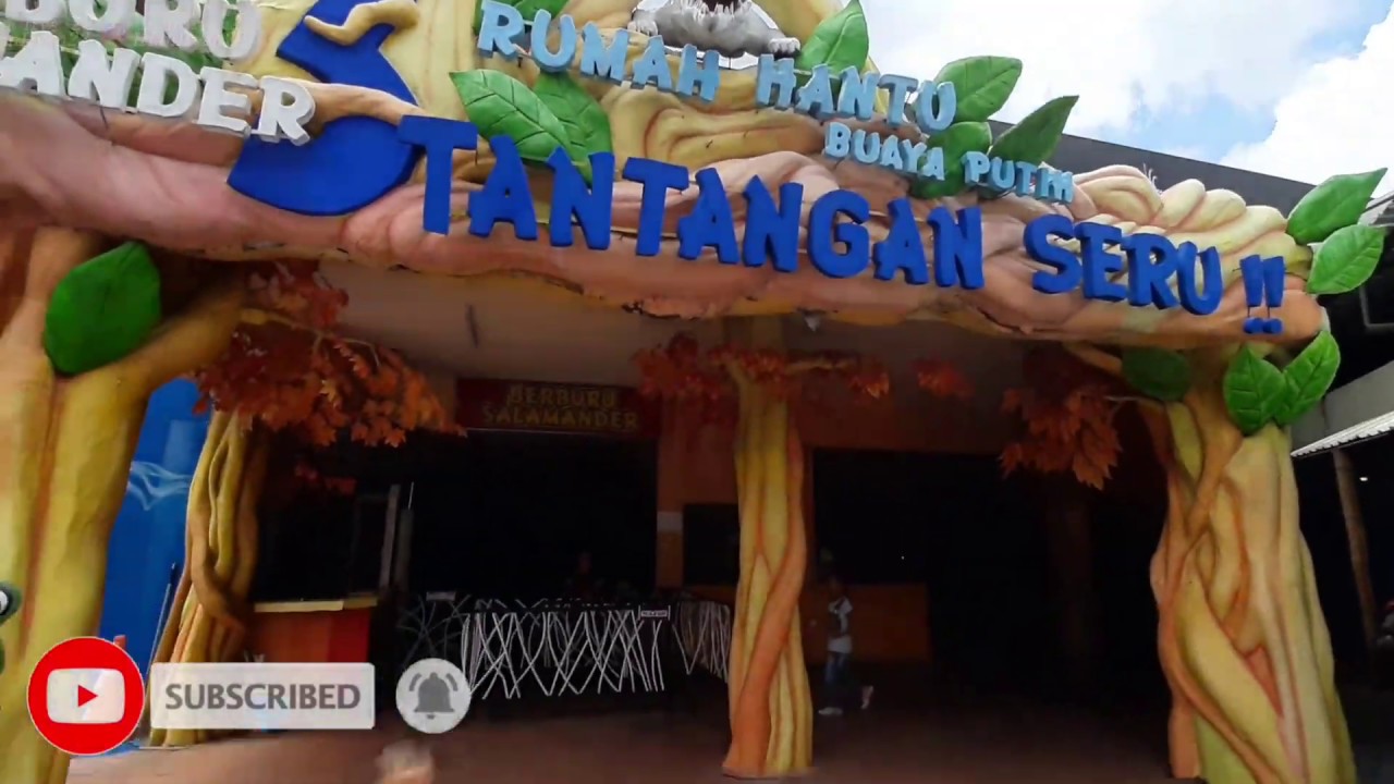 Rumah Hantu Buaya Putih | Predator fun park
