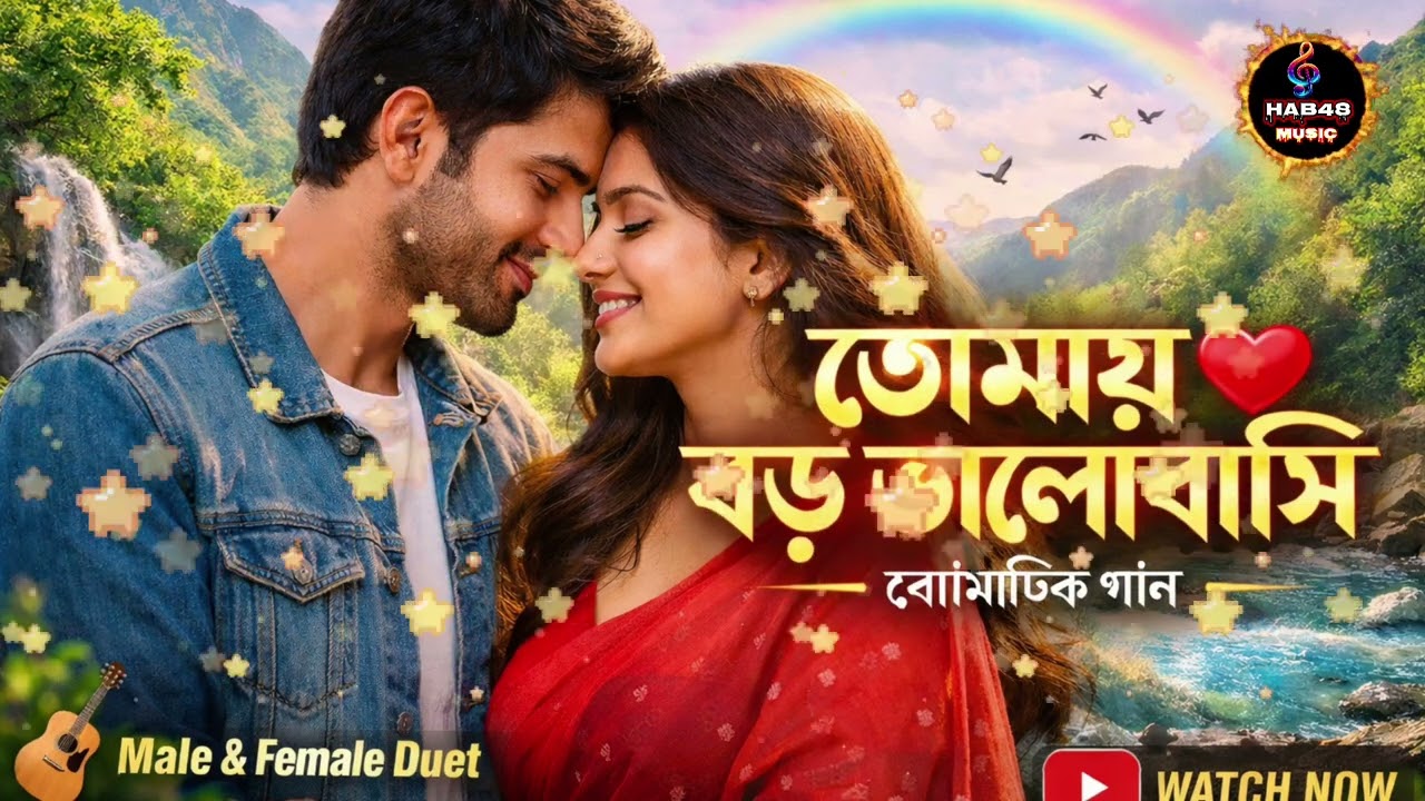 তোমায় বড় ভালোবাসি । Romantic Bengali Love Song 2026 | Emotional Heart Touching Song #Hab48music