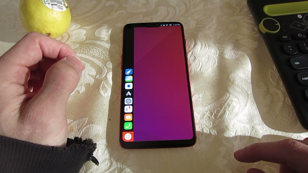 Ubuntu Touch  - OnePlus 6 / enchilada (2021-11-07)